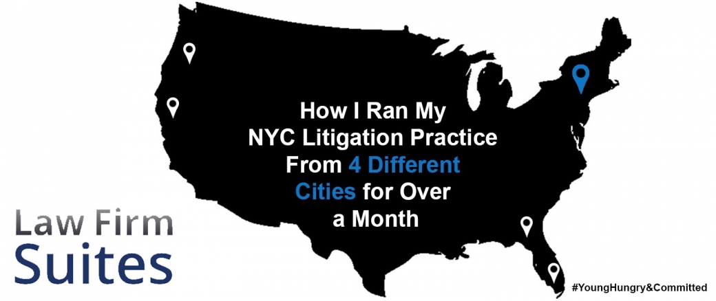 Virtual Office NYC Lawyer, Vivian Sobers: How I Ran My Litigation Practice From 4 Different Cities for Over a Month