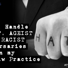 How I Handle Sexist, Ageist & Racist Adversaries In My Solo Law Practice