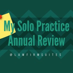 My Solo Practice Annual Review
