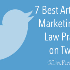 7 Best Articles for Law Firm Marketing on Twitter