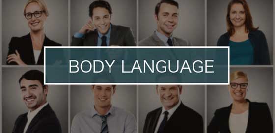 Body language mistakes
