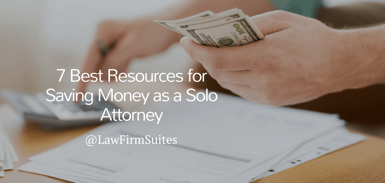 Saving Money as a Solo Attorney