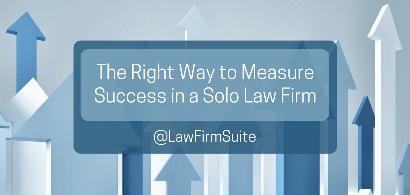 solo law firm measure success