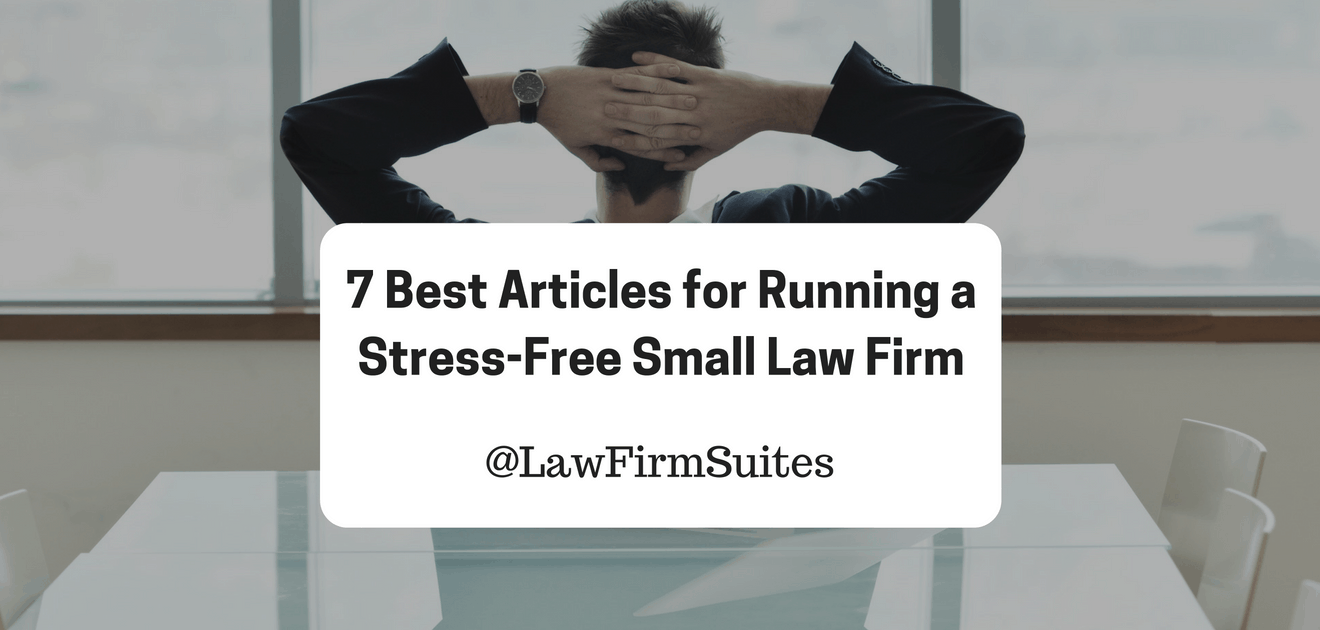 stress-free small law firm