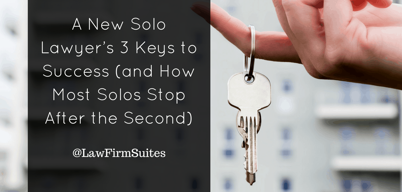 solo lawyer's keys to success
