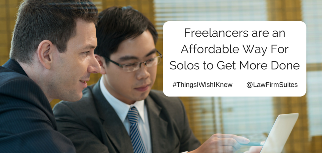 Freelancers are an Affordable Way For Solos to Get More Done