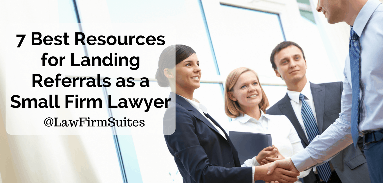 Landing Referrals as a Small Firm Lawyer