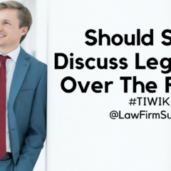 Should Solos Discuss Legal Fees Over The Phone?