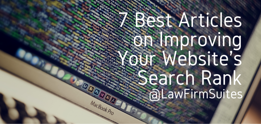 7 Best Articles on Improving Your Website’s Search Rank