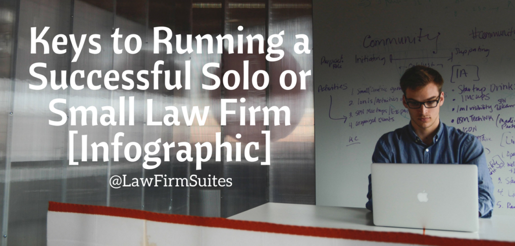 Keys to Running a Successful Solo or Small Law Firm [Infographic]