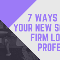 7 Ways To Make Your New Solo Law Firm Look More Professional