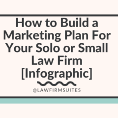 How to Build a Marketing Plan For Your Solo or Small Law Firm [Infographic]