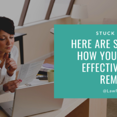Stuck at Home? Here Are Some Tips On How Your Firm Can Effectively Work Remotely