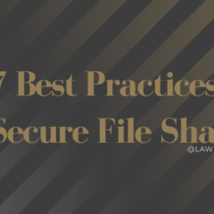 7 Best Practices for Secure File Sharing