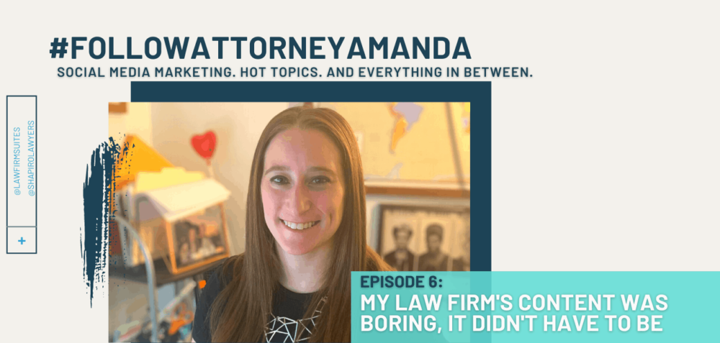 My Law Firm’s Content was Boring, So I Started a Game Show | #FollowAttorneyAmanda