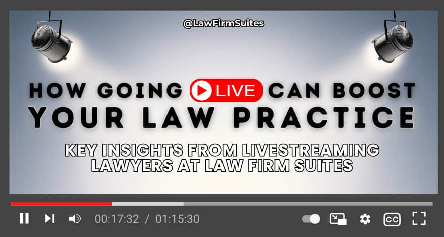 How Livestreaming Can Boost Your Law Practice!